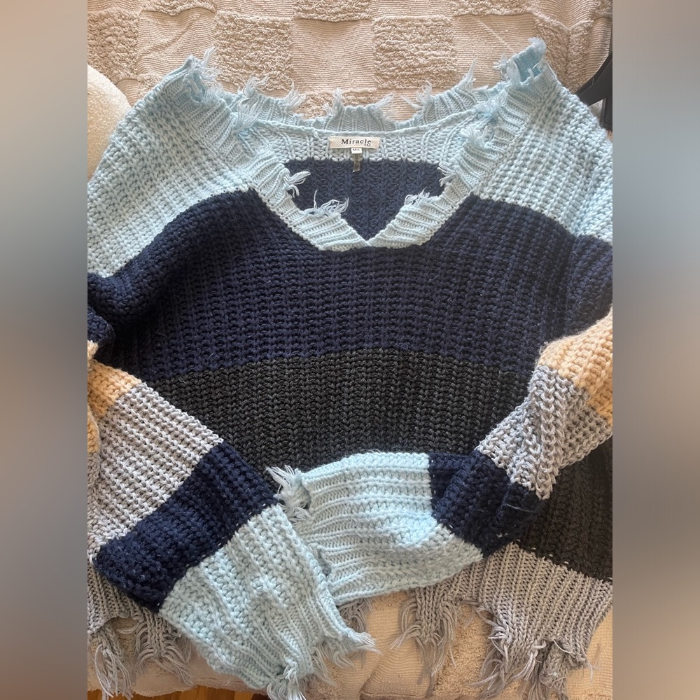 striped sweater